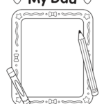 Draw My Dad Printable